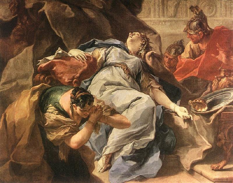 Death of Sophonisba g, PITTONI, Giambattista